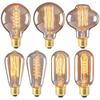 Light Bulbs 40W 2700K Warm White Lighting Amber Glass Retro Light Bulbs For E27 Screw Base Vintage Filament Light Bulb