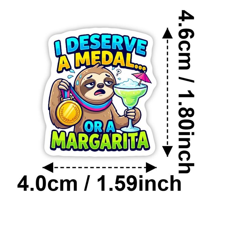 10/30/50PCS Self-mockery Sticky PVC Sticker Stationery DIY Colored Laptop Luggage Skateboard Decoration Scrapbooking