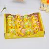 Easter Fur Chicks Mini Plush Simulation Chick Bunny Ornament with Nest Furry Animals Toy Easter Egg Filler for Kids DIY Home Garden Decoration