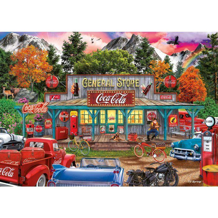 Puzzle - SCHMIDT SPIELE - Magasin Coca Cola - 1000 pièces - Dès 12 ans
