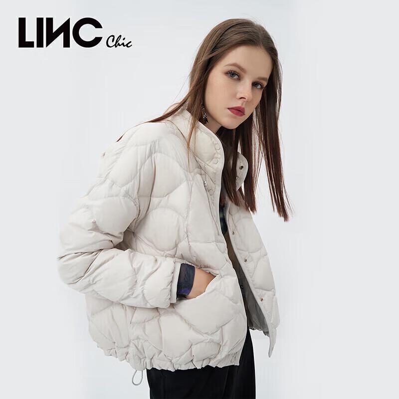 Jinyujie Women's Lightweight Stand Collar Down Jacket