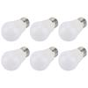 6 PCS 5W Mini LED Light Bulbs Warm White E26 Base G45 Bulb Lamps Illumination Accessory
