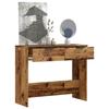 VidaXL Console Table Old Wood 90x36x75 Cm Engineered Wood, End Table, Hallway Table, Behind the Table 856945