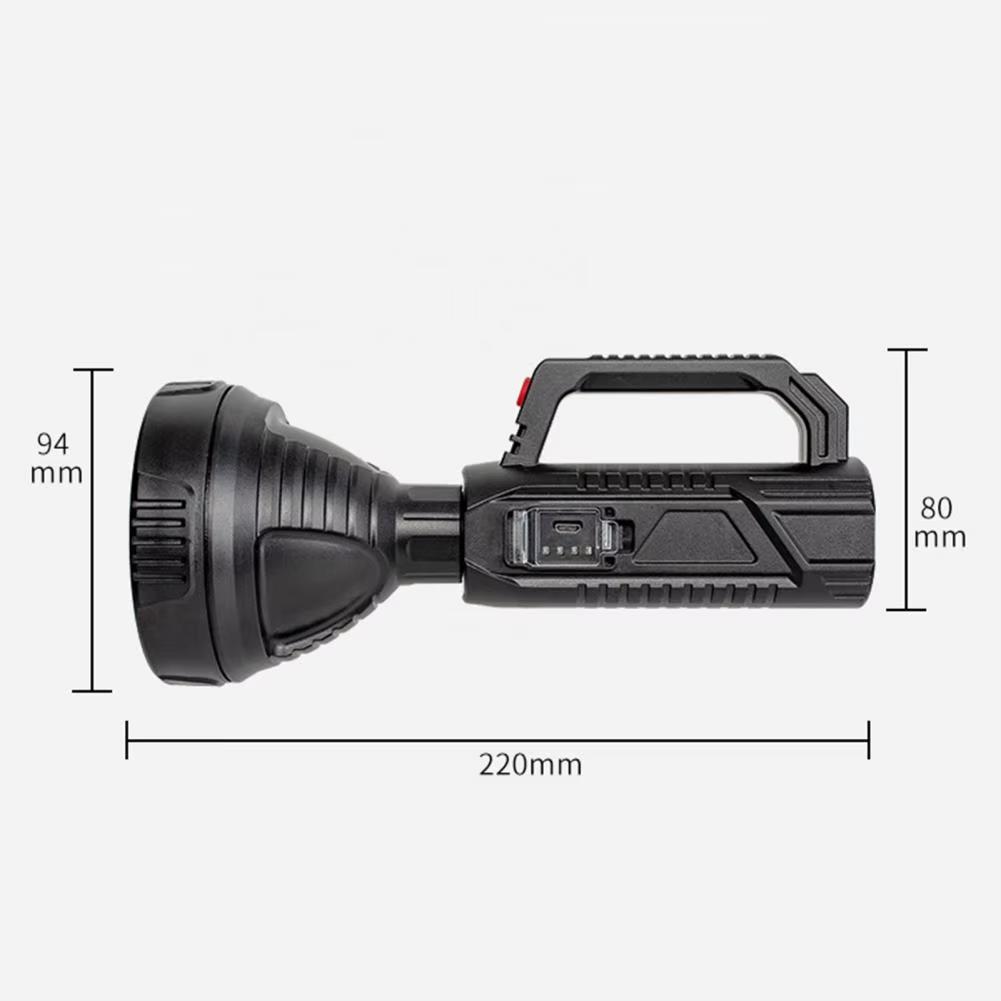 Светодиодный фонарик высокой мощности, водонепроницаемый фонарик для рыбалки, USB перезаряжаемый мощный прожектор, прожектор, лампа для кемпинга