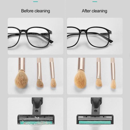 Ultrasonic Glasses Cleaner Professional High Frequency Jewelry Cleaner Machine Battery Powered Rings Jewelry Dentures Eyeglasses Cleaning Tools