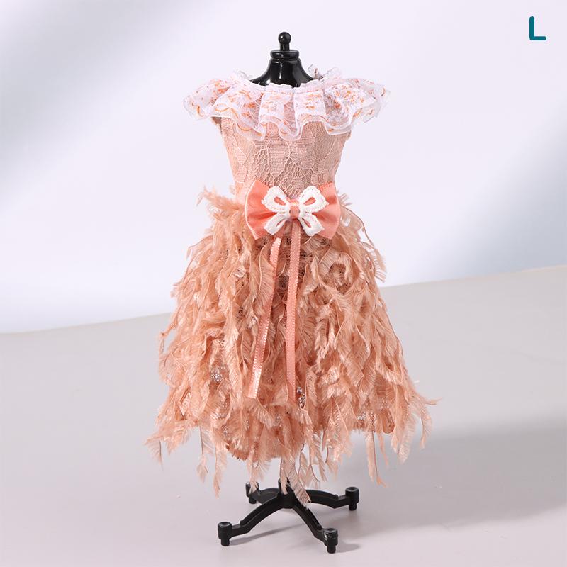 Кукольная одежда для кукол 30 см, вечернее платье, юбка со шлейфом, свадебное платье, платье принцессы, аксессуары для декора кукольного домика