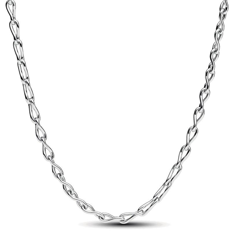 Оригинальное ожерелье из обработанного пресноводного культивированного жемчуга для женщин, стерлинговое серебро 925 пробы, европейская бисерная подвеска, ювелирные изделия своими руками