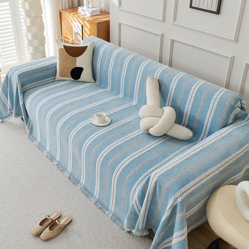1PC Sofa Towel Geometric Nordic Wind Chenille Sofa Cover Cover Pad Autumn and Winter Home Textile Products