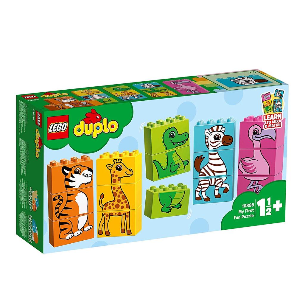 LEGO Duplo First Duplo Animal Puzzle 10885 Развивающая игрушка-блок Игрушка для девочек и мальчиков