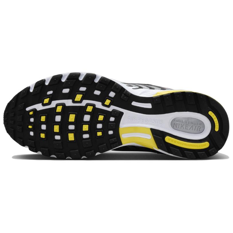Nike Air Pegasus 2K5 Metallic Silver Black Opti Yellow Женские кроссовки Белые HQ5718-100