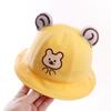 Детская шляпа-ведро для детей, весенняя уличная шляпа от солнца для мальчиков и девочек, летняя милая лягушка, детская шапка-рыбак, хлопковая панама