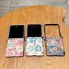 Применимый чехол для мобильного телефона motorazr11ultra pocket1 бронзовый painted flower purax мультяшный mixflip