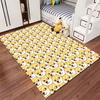 Cute Cartoon Shiba Inu Pattern Carpet suitable as a non-slip mat for the living room or bedroom sofa