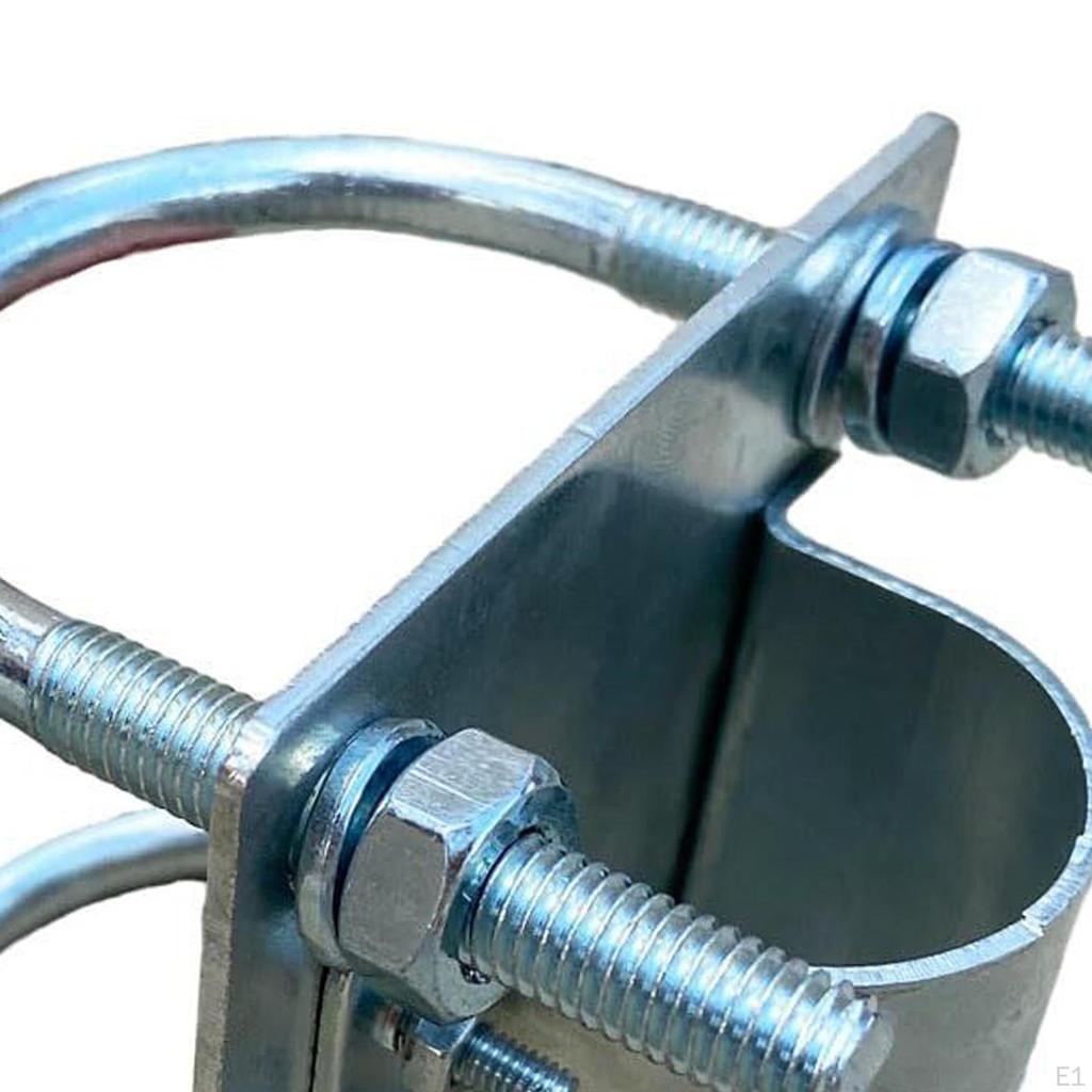 Antenna Mast Clamp Bracket,Pole Mount Adapter,Roof Pole Mounting Base Assembly Home