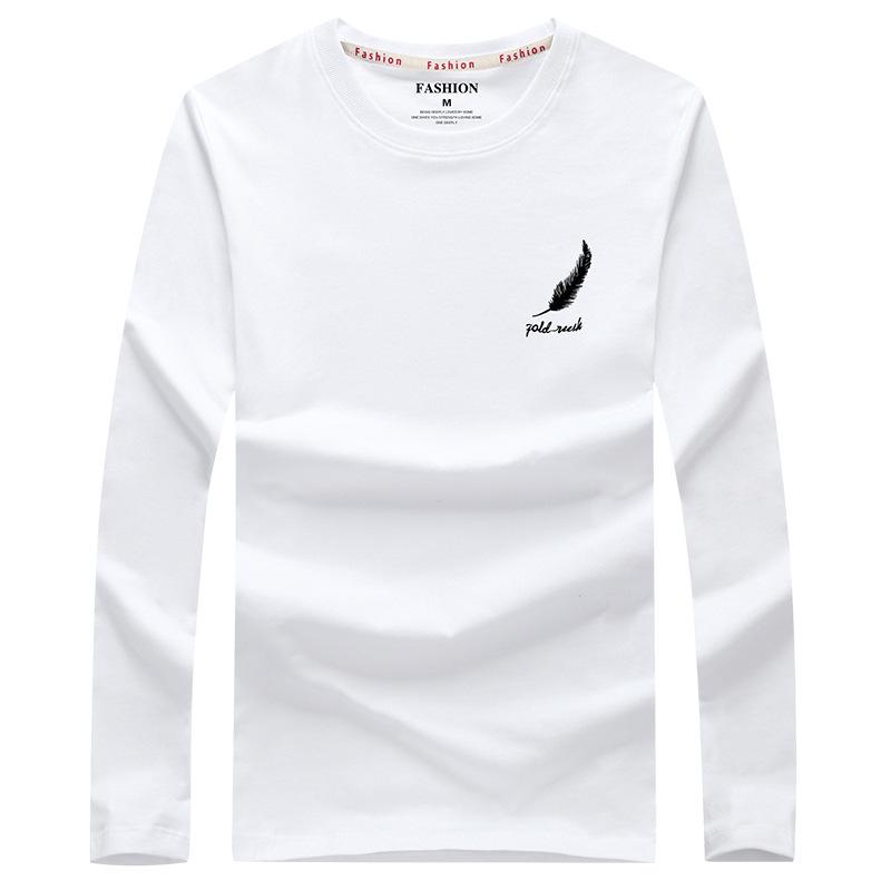 Men's Trendy Long & Short Sleeve Summer T-Shirt - Loose Fit, Plus Size, Tide Brand