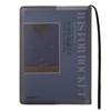 Clear Book Cover Made In Transparent Matte Cover for A6 Pocketbooks Pocket [aso] "fog" Japan, (Black/Black Size) FG-M240-BL