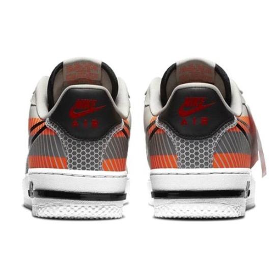Nike Air Force 1 React x 3M Серый Оранжевый - CT3316-002