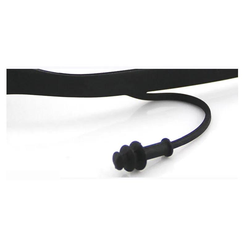 Профессиональные противотуманные очки для плавания для взрослых с близорукостью для мужчин и женщин - водонепроницаемые очки для бассейна с берушами и оптическими очками