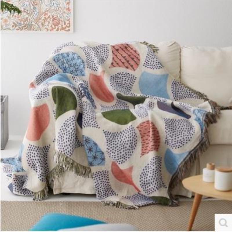 Оригинальный дизайн, диванное полотенце «Русалка», вязаная диванная подушка, одинарный и двойной комплект пылезащитных чехлов, полный чехол