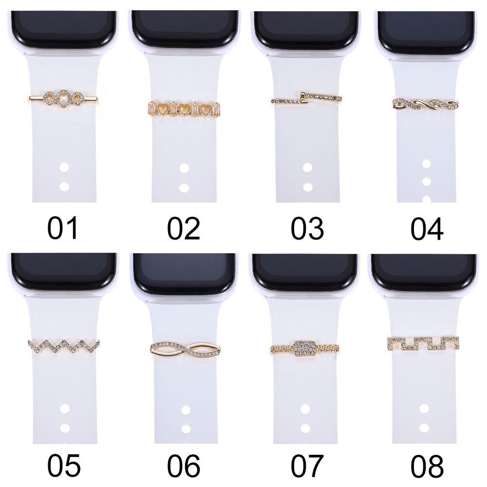 Metal Bracelet Nails Strap Accessories Decorative Ring Watch Band Ornament Wristbelt Charms