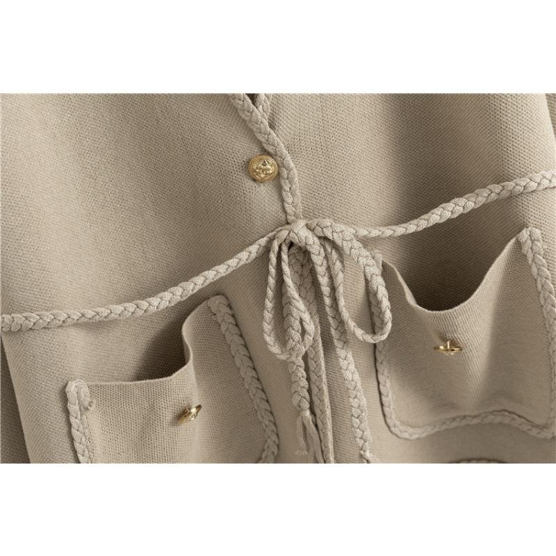 Осенне-зимняя женская маленькая вязаная юбка в парфюмерном стиле из двух предметов, свободная повседневная юбка до середины тела, костюм, юбка-свитер