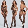 Plus Size Sexy Xxxxl Fishnet Bodysuit Costume Women Bodystocking Lingerie for Woman Underwear Body Suit Open Bra Transparent