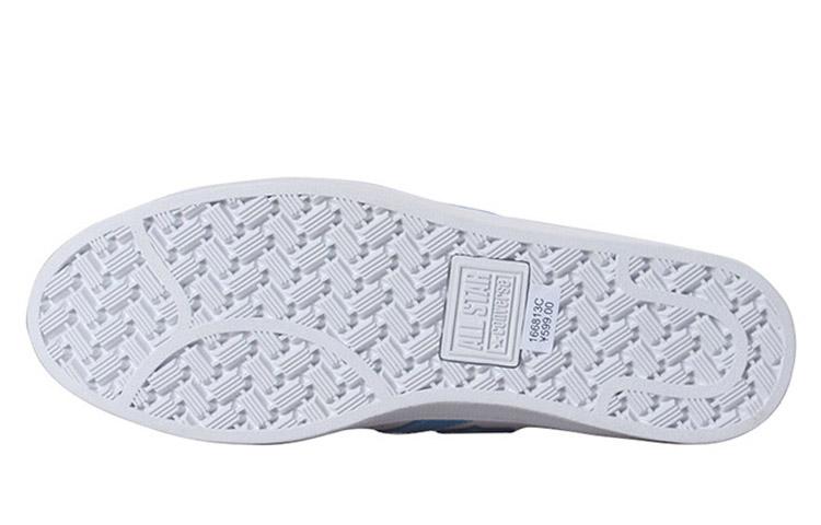 Кожаные Converse Hi 'Бело-синие' 166813C