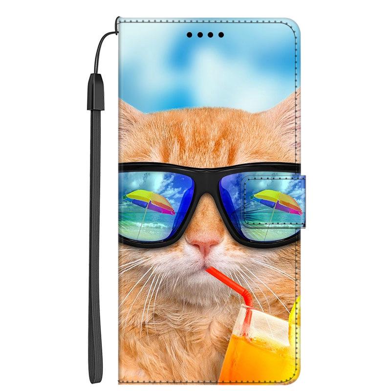 Кожаный чехол-книжка со слотом для карт и магнитной застежкой для Redmi K60 Ultra/Xiaomi 13T/13T Pro