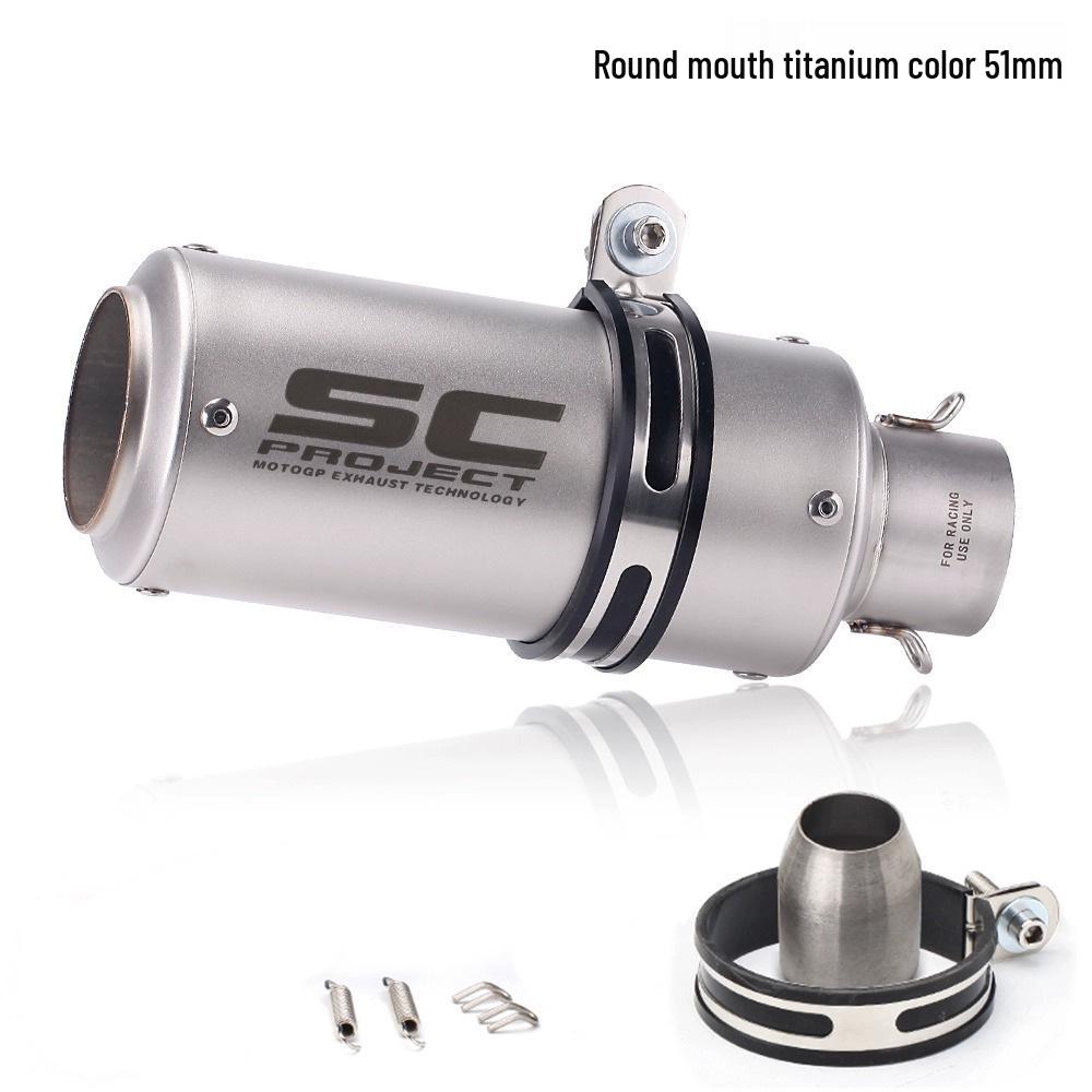 Universal SC Scorpion Sportbike Exhaust Pipe for Yamaha & Kawasaki