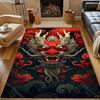 New To The Mysterious Dragon Totem Printed Carpet! Anti-slip Sound Insulation, Living Room Bedroom Entrance Door Mat Sofa Rugs
