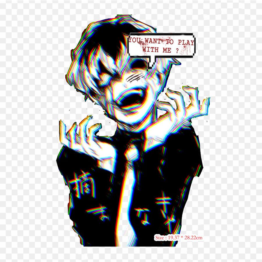 Kotaro Amon Chibi Tokyo Ghoul Amon железные нашивки для одежды, наклейки с аппликациями на одежду, термочувствительная нашивка на заказ