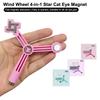4 в 1 Многофункциональная Пятиконечная Звезда Кошачий Глаз Магнитная Палочка Для Маникюра Подходит Для УФ/Светодиодных Гель-Лак Магнит Сильный