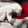Patchwork blanket plush lightweight decorative flannel blanket for sofa travel camping