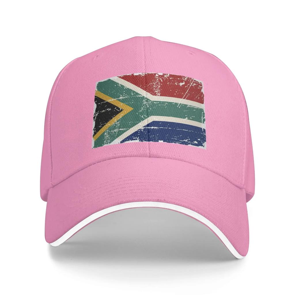 South Africa Flag Sun Baseball Cap Summer Streetwear Hip Hop Hats For Couple Women Hiking Fishing Snapback Cap