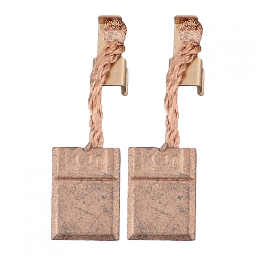 Carbon 2Pcs Carbon Brushes Carbon Brush Durability Metal