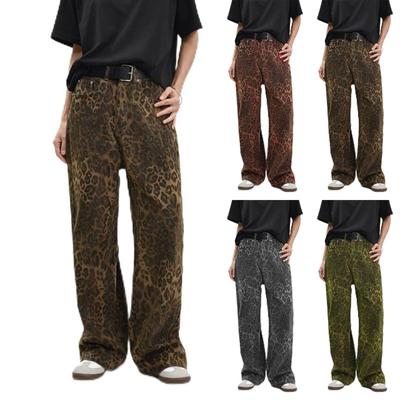Леопардовые брюки Брюки с принтом Мешковатые брюки Брюки Брюки оверсайз Брюки-джоггеры Спортивные штаны