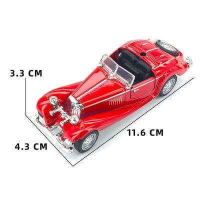 1 шт. 1:38 сплав классический автомобиль ретро 500K модель автомобиля статическая коллекция подарок украшение для торта