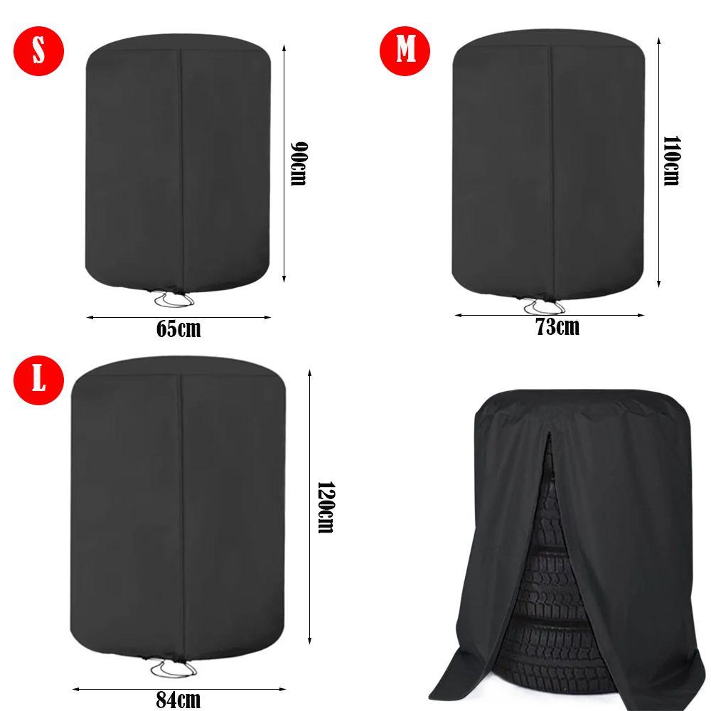 Waterproof Tire Storage Bag 4 Tires Capacity Wheel Protector High Quality Car Tire Cover