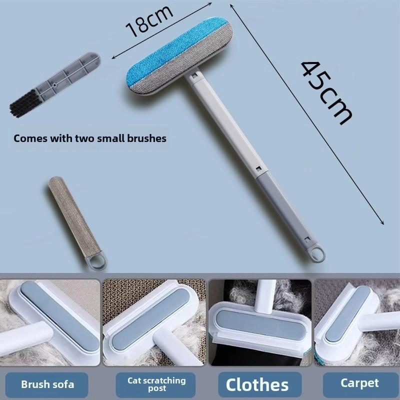 Многофункциональная щетка для удаления шерсти с удлиненной ручкой для кошек, чистящие средства для удаления шерсти у собак, щетка для домашних животных, принадлежности для кошек