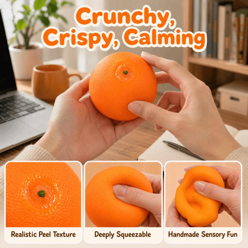 Crunchy Sound Squeezable Stress Ball Moldable Shape Squeeze Ball New Squishy Toy Sensory Play