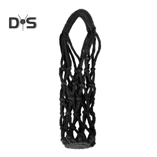 Сумка-слинг ручной работы, многоразовый держатель для кофейных чашек, переноска для холодного заваривания чая, декоративные чехлы для чашек с водой