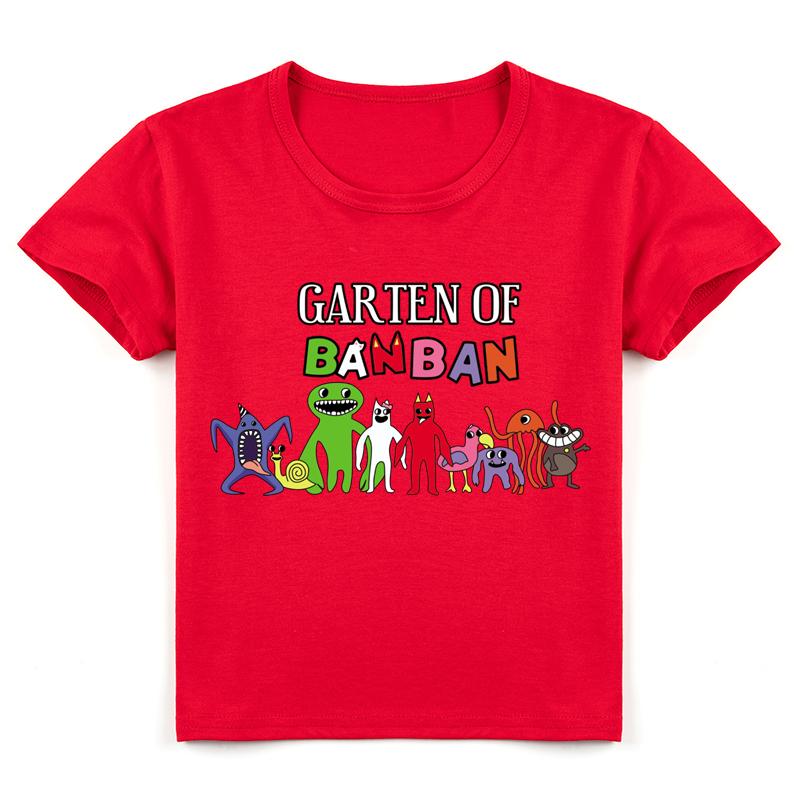 Новое поступление, модная детская футболка Garten of BANBAN с 3D принтом и короткими рукавами для детей