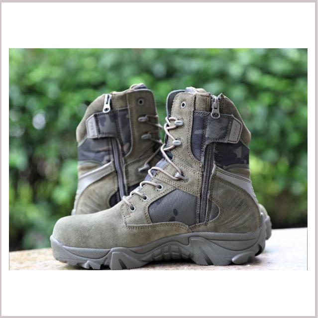 Армейские ботинки Delta High Gang, альпинистская обувь + тренировочная обувь, тактические ботинки, кожаные уличные ботинки для пустыни