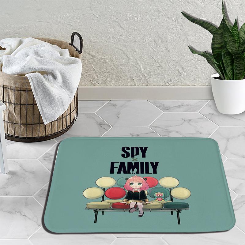 Семейный прикроватный коврик Spy X Anya Forger, дверной ковер Loid Yor Forger, мультяшный напольный коврик для гостиной, тапис, украшение, гобелен