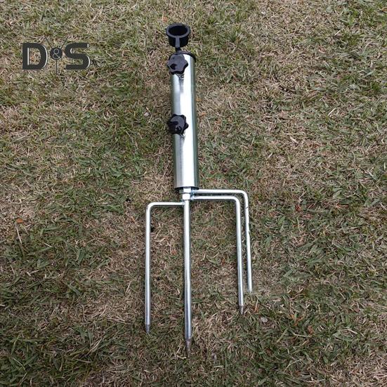 Держатель для зонта на патио, прочный, устойчивый к погодным условиям, для пляжа, песка, двора, лужайки, подставка для зонта, основание, наземный шип, аксессуары для зонта