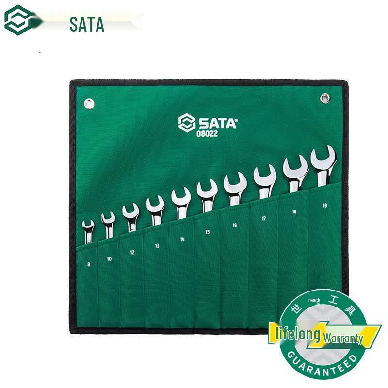 SATA 10-Piece Combination Wrench Set