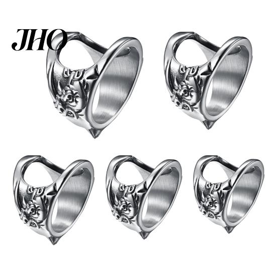 Corkscrew Bottle Opener Ring Sturdy Construction Anti-deform Titanium Steel Beer Opening Exquisite Party Tools for Home