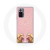 Case for Xiaomi Redmi Note 10 Pro - MANIACASE - Bordeaux Mastiff - Silicone - Flexible - Pink