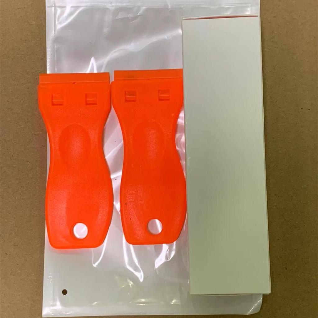 Пластиковый шпатель для удаления автомобильной пленки и клея - скребок для уборки дома