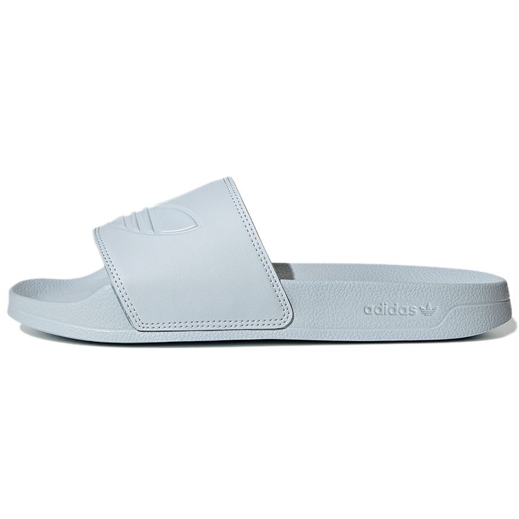 Adidas Originals Adilette Lite Outdoor One-Piece Molded Rubber Sole Non-Slip Slide Sandals Unisex Footwear Blue GX8890